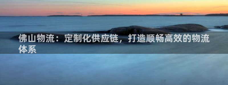 28圈返水怎么算的：佛山物流：定制化