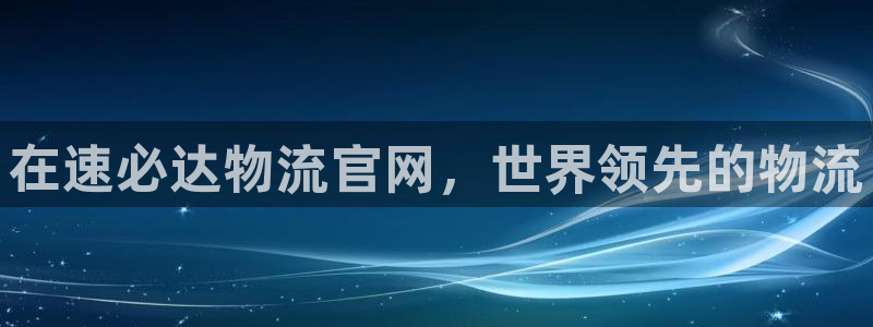 28圈官方官网：在速必达物流官网，世