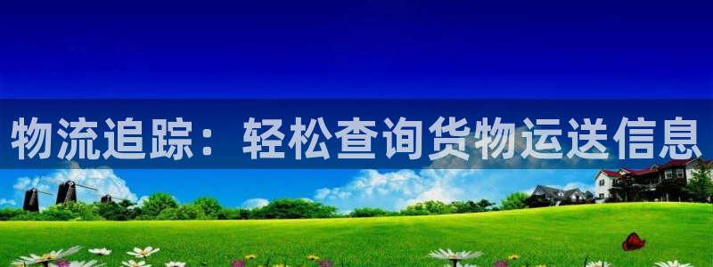 28圈官网平台下载：物流追踪：轻松查询货物运送信息