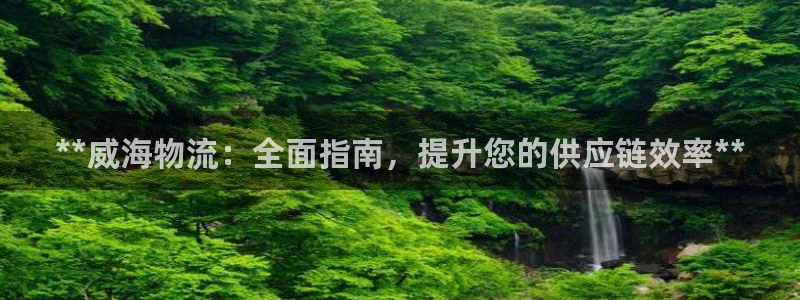 28圈加拿大怎么玩：**威海物流：全